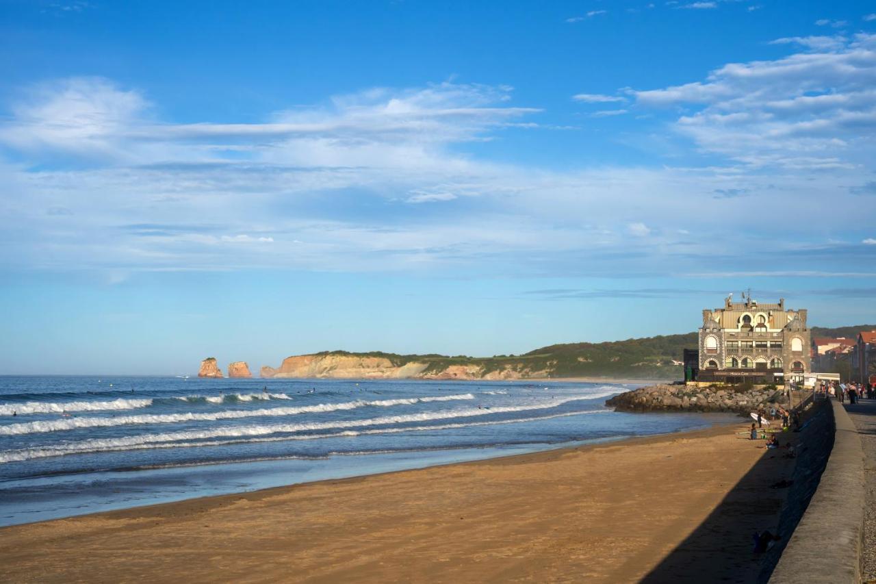 Loue Duplex De 80 M2 Vue Sur Mer Leilighet Hendaye Eksteriør bilde